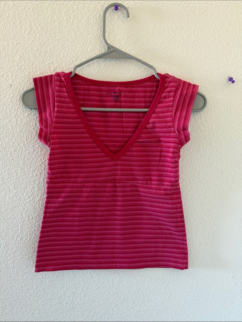 Brandy melville amara striped tank top